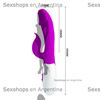 Estimulador vaginal con vibrador de clitoris y 30 funciones de vibracion